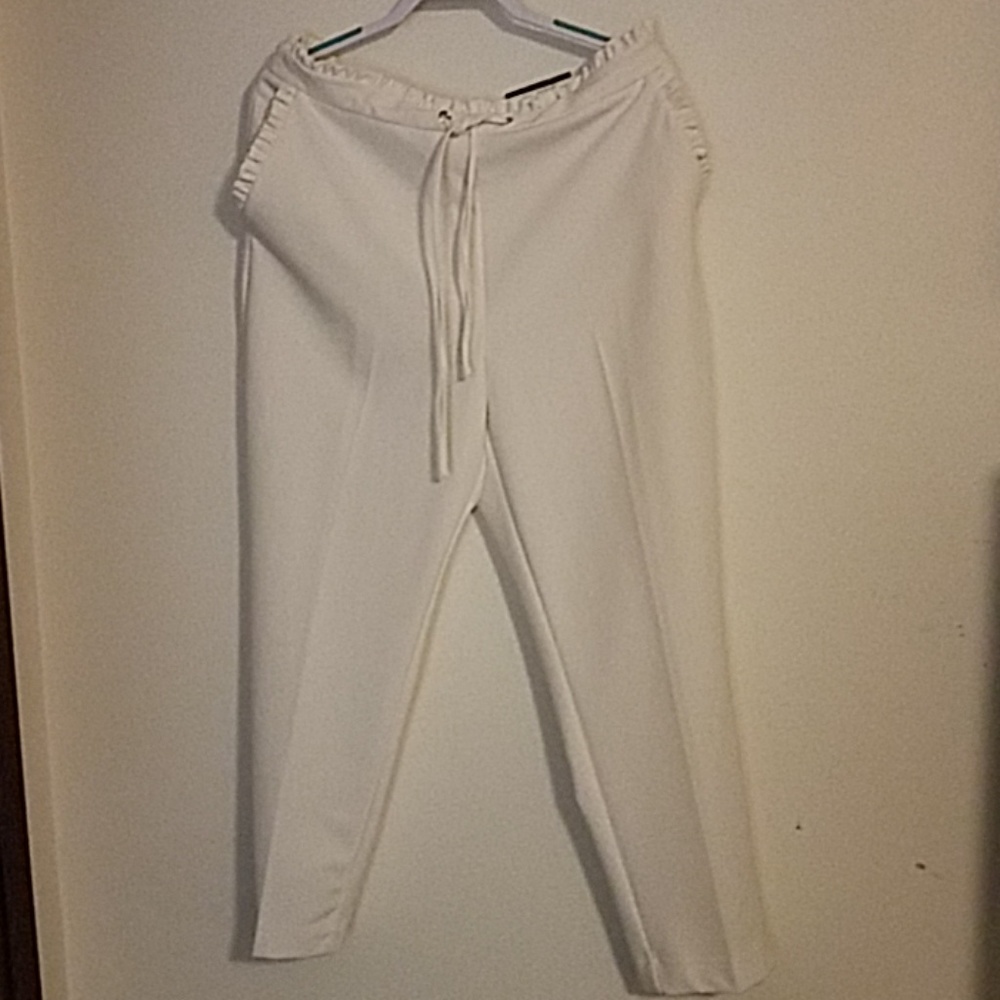 Cream pants